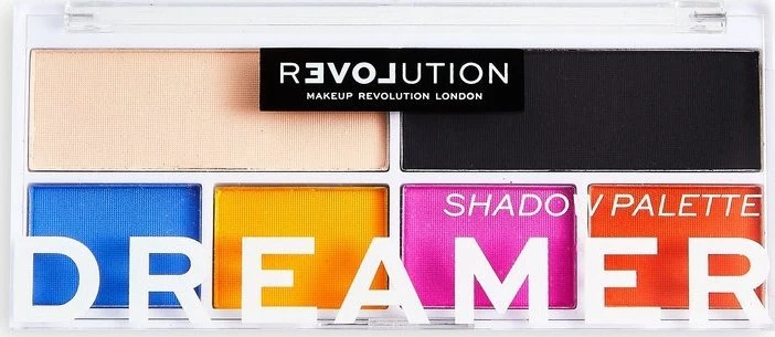 „Relove By Revolution Colour Play“ akių šešėlių paletė „Dreamer“ 6 atspalviai, 0,65 g