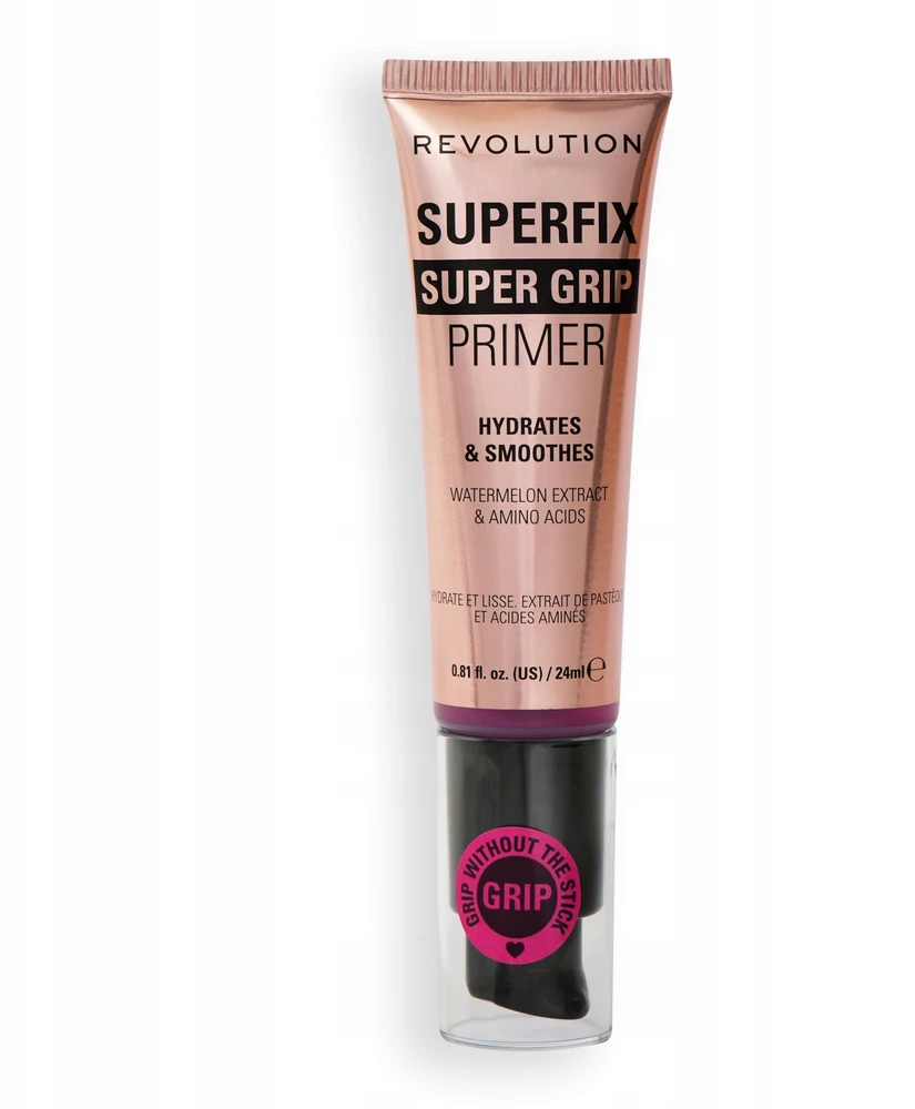 „Makeup Revolution Superfix Hydrating Vanduo-Gel“ makiažo pagrindas, 24 ml