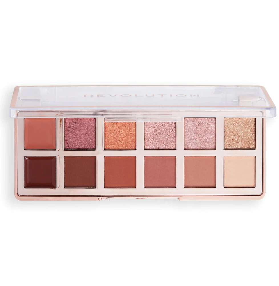 „Makeup Revolution The True Icon“ akių šešėlių paletė, 12 atspalvių, 8 g