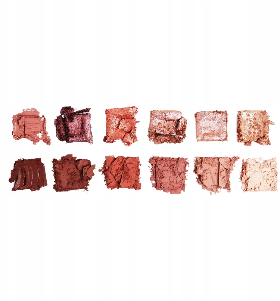 „Makeup Revolution The True Icon“ akių šešėlių paletė, 12 atspalvių, 8 g