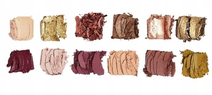 „Makeup Revolution The Eternal Icon Žalias“ akių šešėlių paletė, 12 atspalvių, 8 g