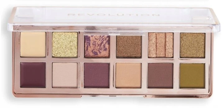 „Makeup Revolution The Eternal Icon Žalias“ akių šešėlių paletė, 12 atspalvių, 8 g