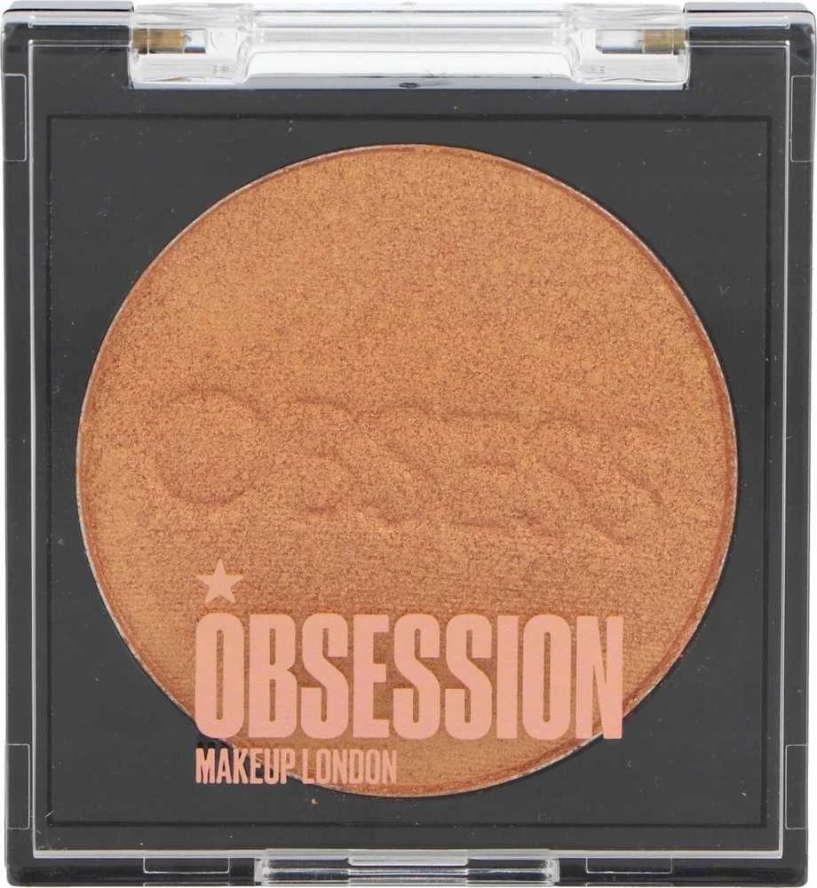 „Makeup Revolution Obsession“ akių šešėlių pudra, E166, auksinė pakrantė, 2 g