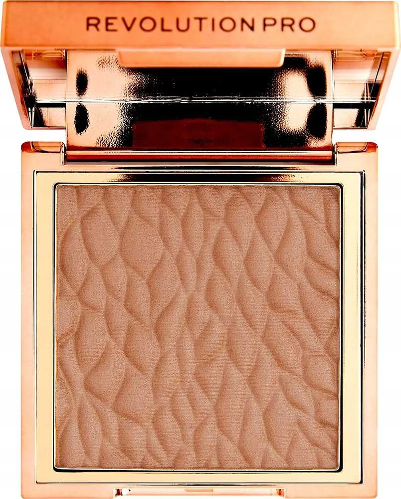 „Makeup Revolution Pro Sculpting Illumination Bronzer“ kompaktinė pudra „Balao“, 8 g