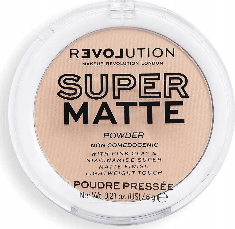 Makeup Revolution Super Matte Powder Maskuoklis Vanilla, 6 g