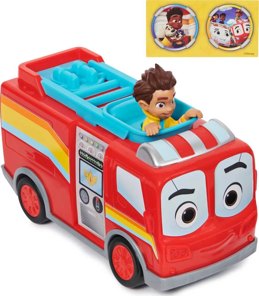 Maki „Firebuds“ veiksmo transporto priemonė – Bo ir Blyksnis