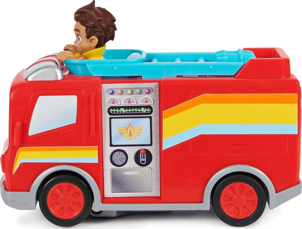 Maki „Firebuds“ veiksmo transporto priemonė – Bo ir Blyksnis