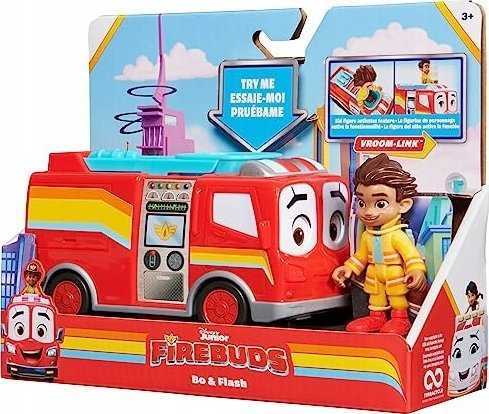 Maki „Firebuds“ pagrindinė transporto priemonė – Bo ir Flash
