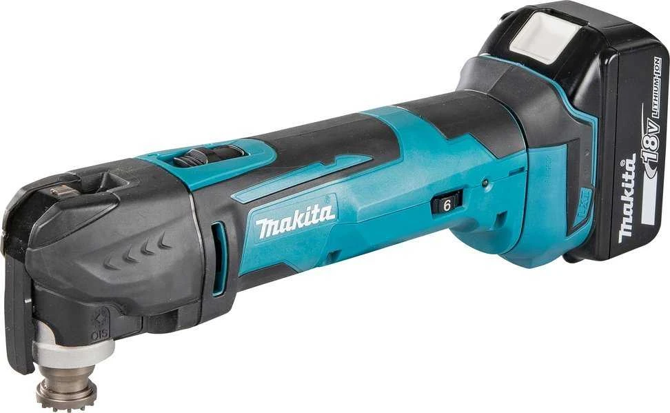 Makita DTM51Z Akumuliatorinis universalus švytuoklinis įrankis 18V 6000-20000 judesiai per min, amplitudė 3,2°; Be akumuliatorių ir kroviklio!