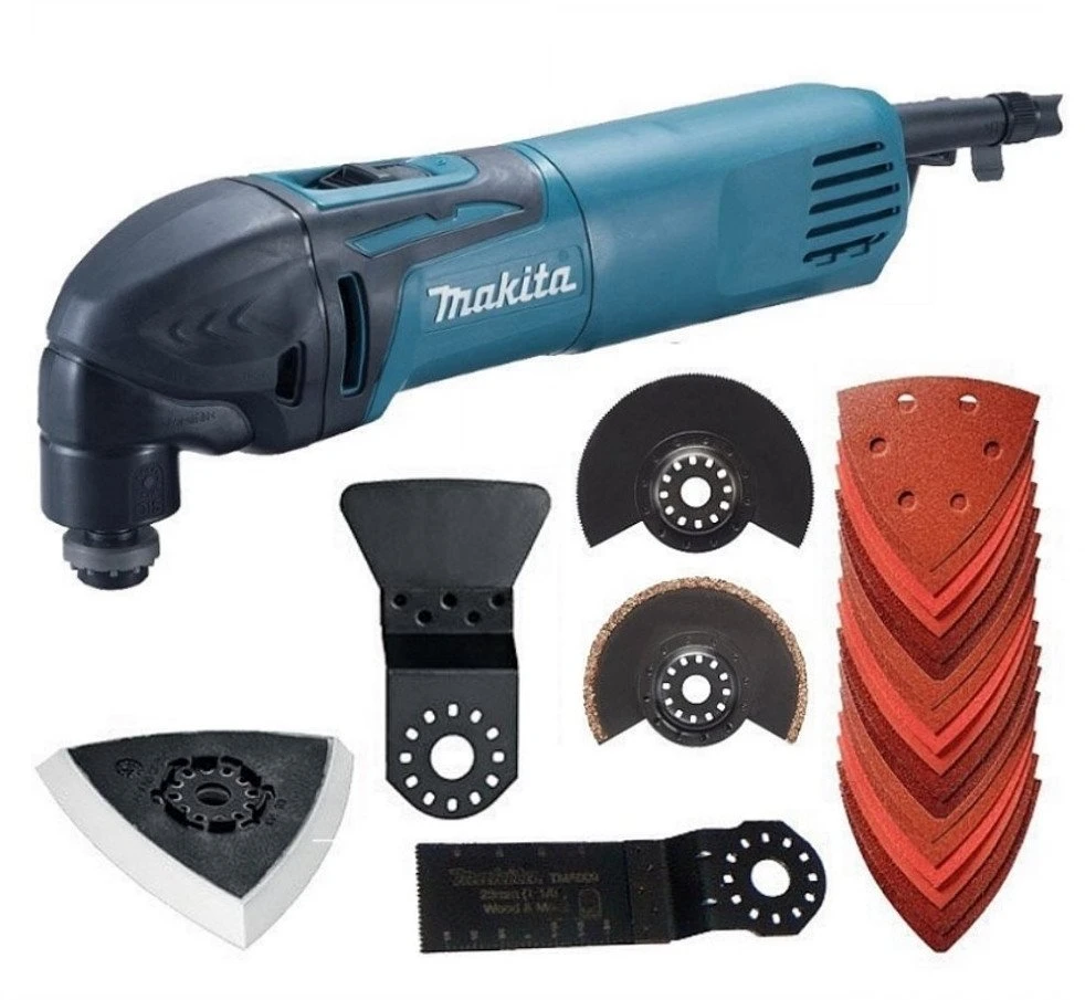 MAKITA DAUGIAFUNKCINIS ĮRANKIS 320W + PRIEDAI TM3000CX6