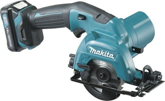 Akumuliatorinis diskinis pjūklas Makita HS301DSME; 12 V; 2x4,0 Ah akum.