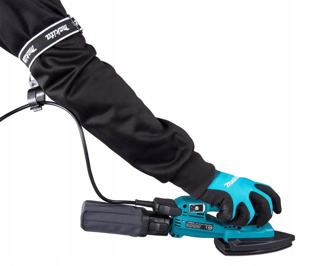 Makita BO006CGZ Akumuliatorinis vibracinis šlifuoklis XGT 40V, Trikampis 100X150mm, AWS (be AWS lusto), Be akumuliatorių ir kroviklio!