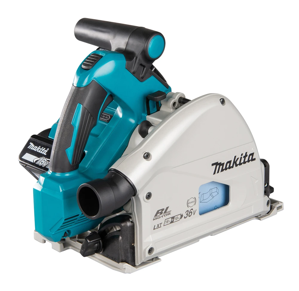 Makita Akumuliatorinis rankinis diskinis pjūklas DSP600ZJ | 2x18V Li-ion, be akumuliatoriaus ir kroviklio
