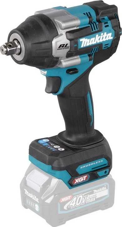 Makita TW007GZ Akumuliatorinis smūginis veržliasukis 40V XGT, 1/2", 760Nm, BL-M, be akumuliatorių ir kroviklio!