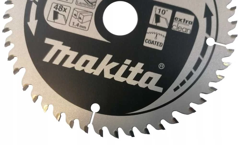 Makita T.C.T. pjūklas SPECIALIZED 136X1.4X20mm 10° T48 B-33825 T.C.T • 136 x20 mm • T48 • 10° • MDF/laminatui