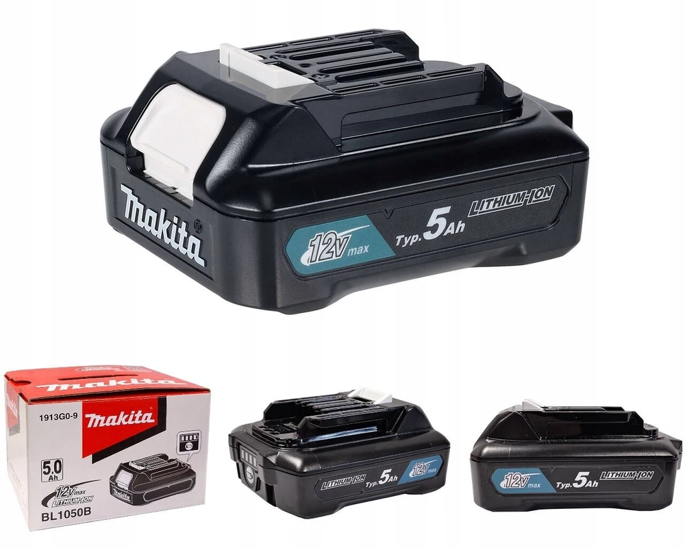 Makita 1913G0-9 Akumuliatorius 12V MAX, 5,0 Ah, BL1050B