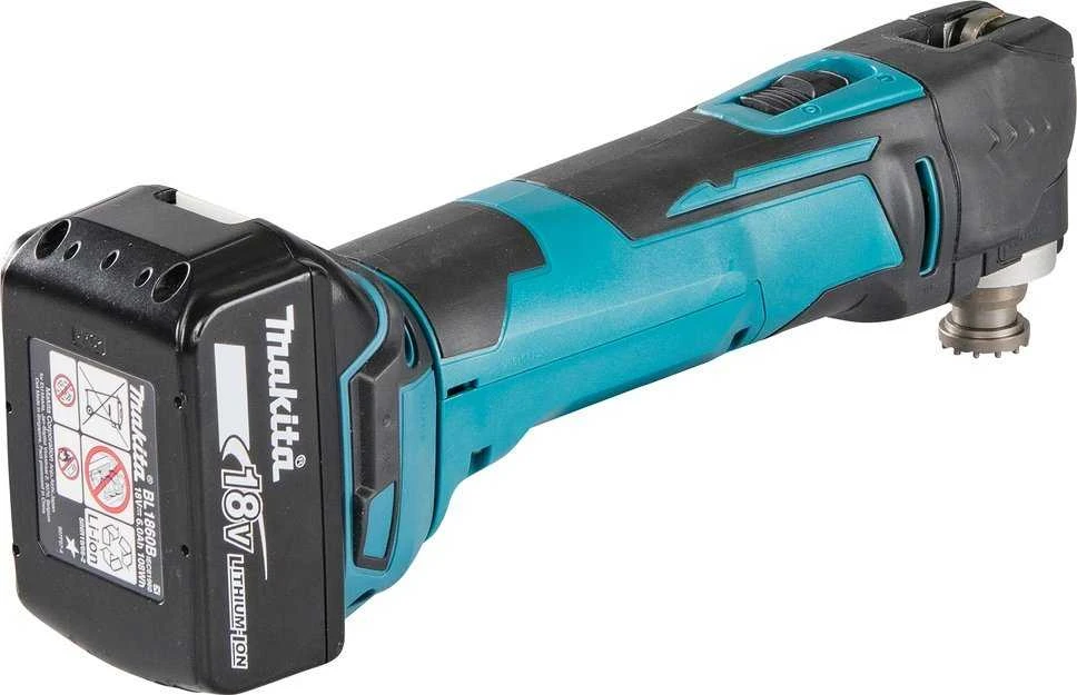 MAKITA DAUGIAFUNKCINIS ĮRANKIS 18V Li-ION BE BATERIJAŲ IR ĮKROVIMO + PRIEDŲ, DTM51ZX1