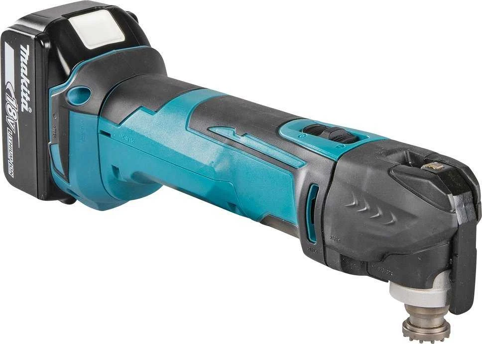 MAKITA DAUGIAFUNKCINIS ĮRANKIS 18V Li-ION BE BATERIJAŲ IR ĮKROVIMO + PRIEDŲ, DTM51ZX1