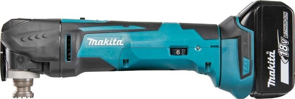 MAKITA DAUGIAFUNKCINIS ĮRANKIS 18V Li-ION BE BATERIJAŲ IR ĮKROVIMO + PRIEDŲ, DTM51ZX1