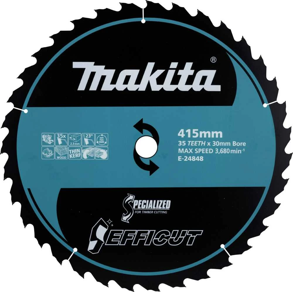 Makita T.C.T. pjūklas 415X2,3x30mm 23° T35 EFFICUT E-24848