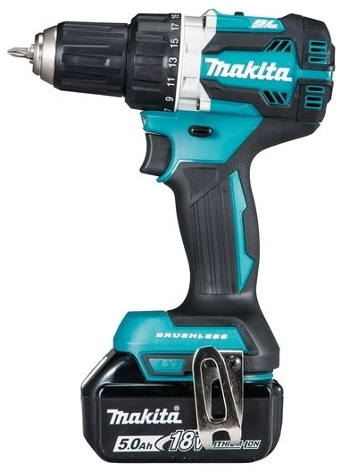 Makita DDF484 gręžtuvas su 18V akumuliatoriumi