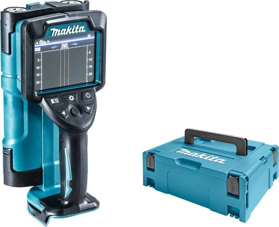 Makita DWD181ZJ Akumuliatorinis grindų ir sienų skeneris, 18V, Be akumuliatorių ir kroviklio!, MAKPACK
