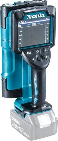 Makita DWD181ZJ Akumuliatorinis grindų ir sienų skeneris, 18V, Be akumuliatorių ir kroviklio!, MAKPACK