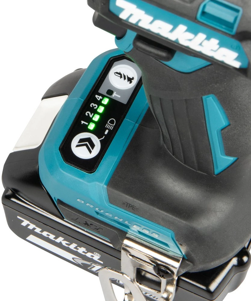 Makita DTD201Z Akumuliatorinis smūginis suktuvas, 18 V,Li-ion 210 Nm, LED, BL-motor, Be akumuliatorių ir kroviklio!