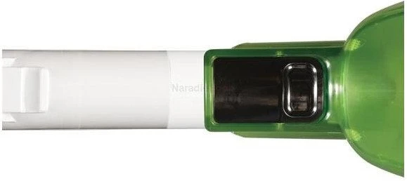 12V max baltas/žalias vertikaliai veikiantis dulkių siurblys, Makita [CL117FDX5] su įmontuota 2.0Ah baterija