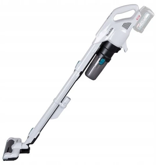 Makita CL004GZ Akumuliatorinis dulkių siurblys 40V XGT, Elektrinis besisukantis šepetys, 110W, cikloninis, Be akumuliatorių ir kroviklio! Balts