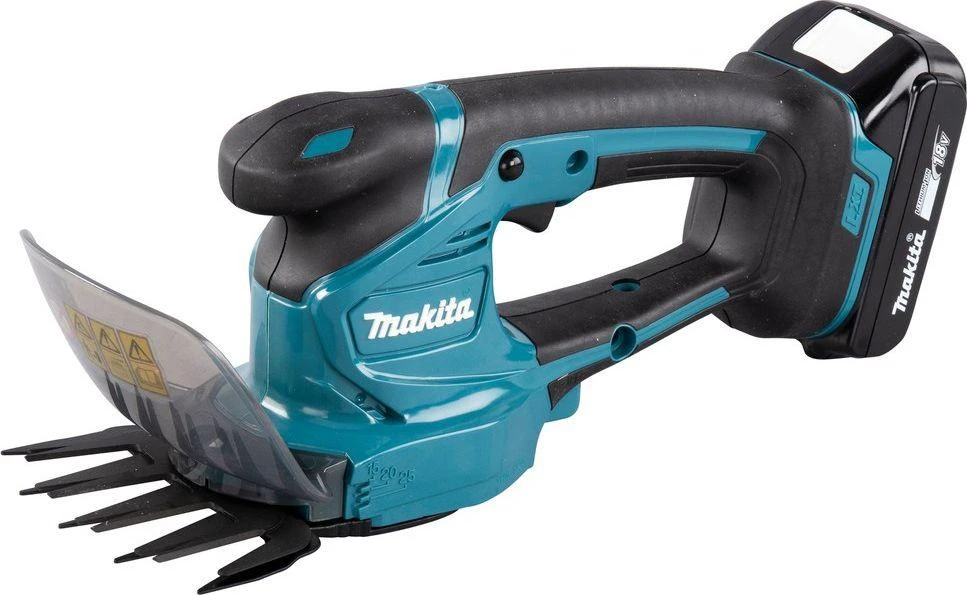 Akumuliatorinės gyvatvorių/žolės žirklės Makita DUM111SYX, 18V, 1x1.5Ah