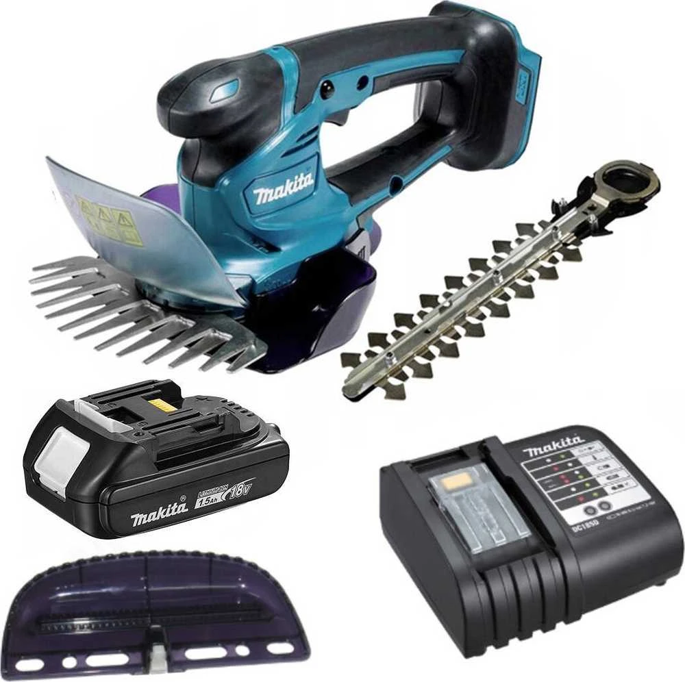 Žolės ir krūmų žirklės Makita DUM604SYX 18 V, 1x1,5 Ah