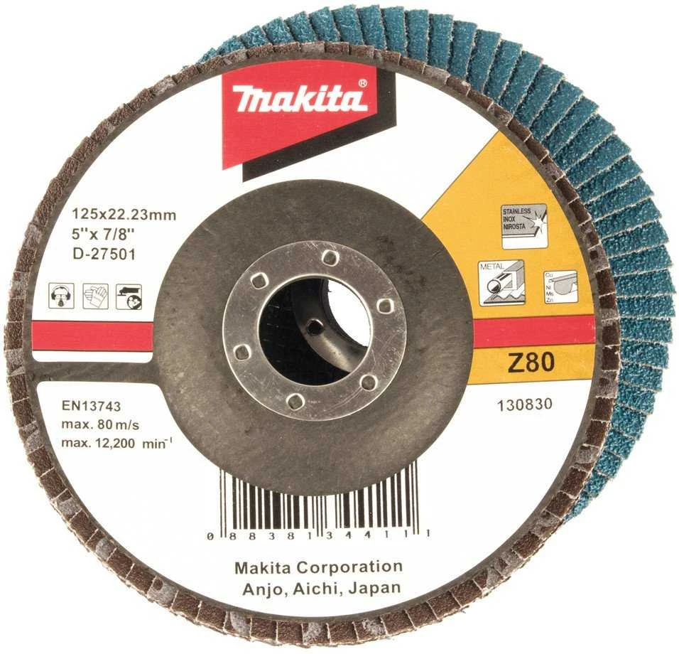 Makita Lapeliniai diskai 125MM K80 D-27501