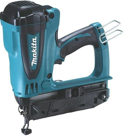 Akumuliatorinis / dujinis viniakalis Makita GN420CLSE; 7,2 V; 2x1,0 Ah akum.