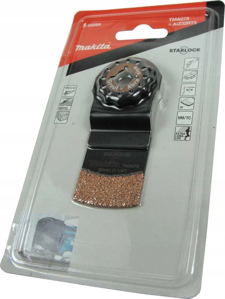 Makita MULTITOOL Įgilinamieji pjovimo ašmenys HM 32mm B-65084