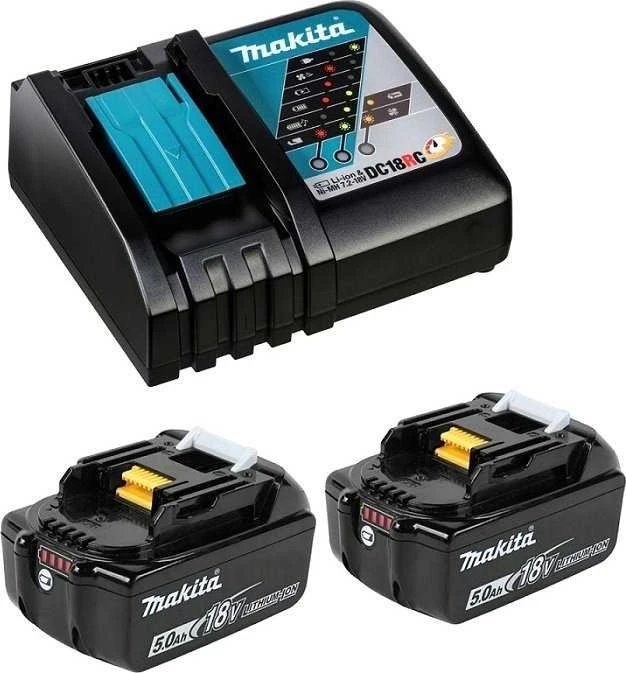 akumuliatorinė wkrętarka smūginis 18V Makita [DTD173RTJ] 2x5,0Ah, LXT