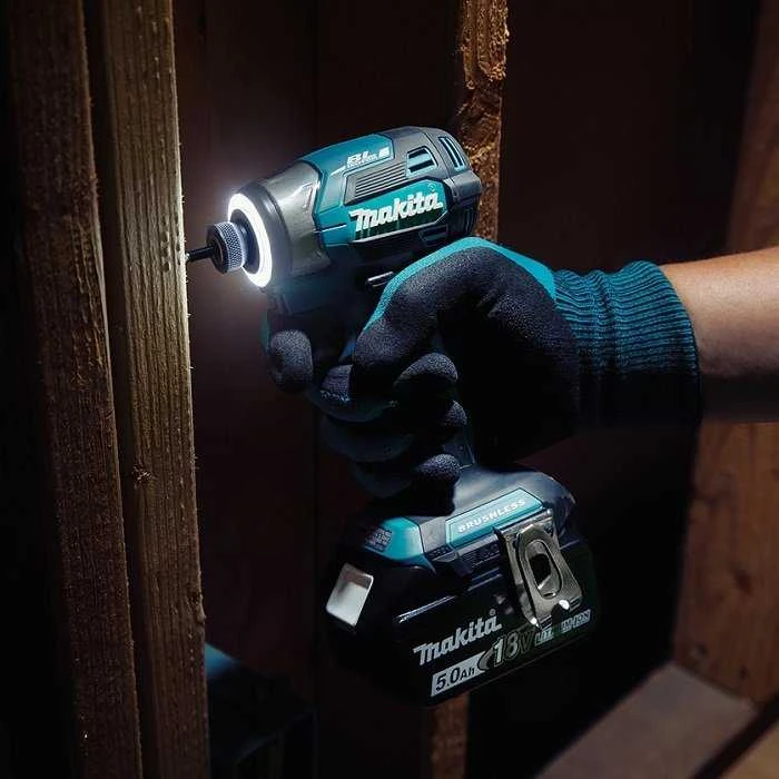 akumuliatorinė wkrętarka smūginis 18V Makita [DTD173RTJ] 2x5,0Ah, LXT