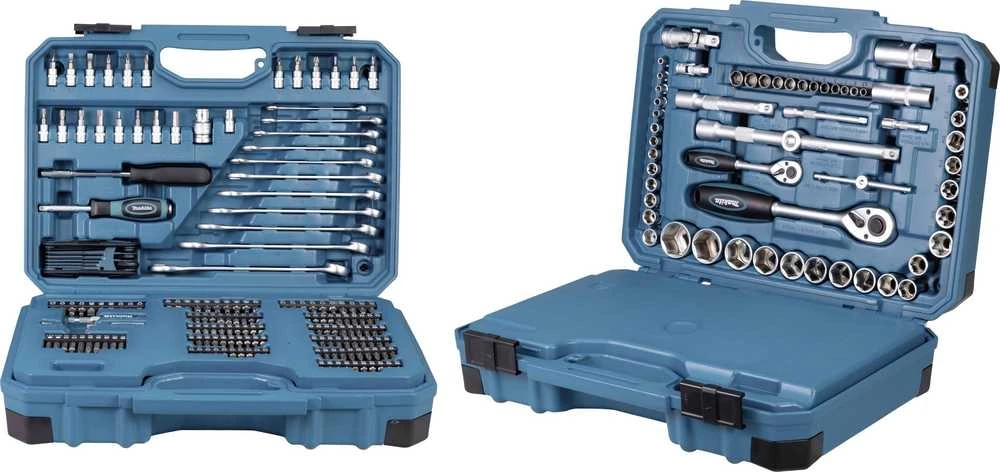 Įrankių rinkinys Makita, E-17980, 231 vnt.