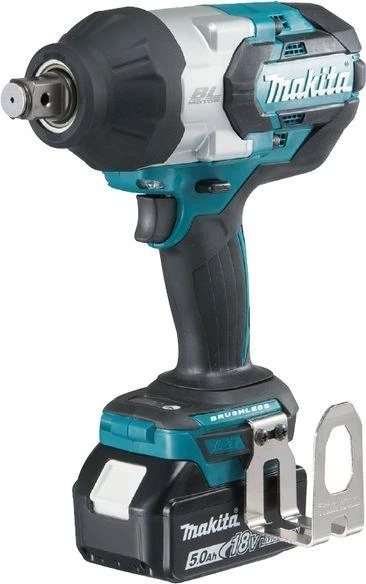 Akumuliatorinis smūginis veržliasukis Makita DTW1001RTJ 18V 2x5,0Ah, 3/4", 1050Nm
