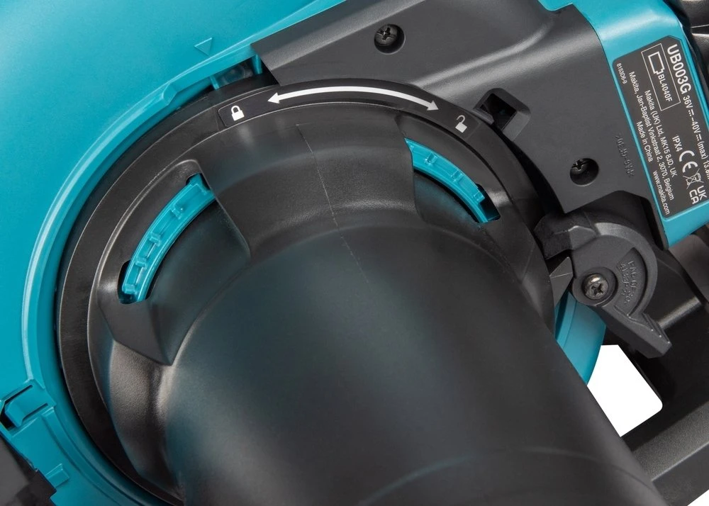 Akumuliatorinis pūstuvas su surinkimu MAKITA UB003GZ 40V MAX XGT