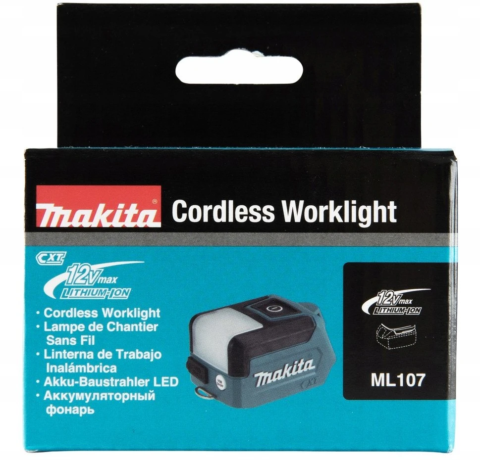 Makita Akumuliatorinis CXT® prožektorius ML107 12Vmax/10,8V • 200 lx