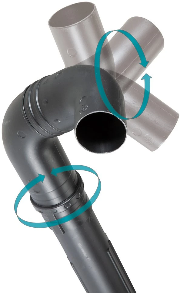 Makita 191B03-8 latakų valymo antgalis pūstuvui