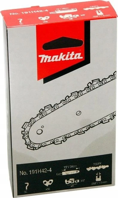 Makita SAW CHAIN SC 73DPX 38cm/13", 3/8, 1,5mm, 56H 191H42-4