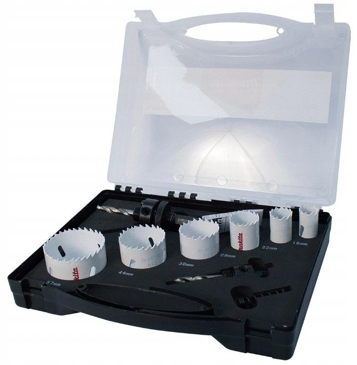 Makita HSS Bi-Metal gręžimo karūnų komplektas 6-dydžiai D-47117