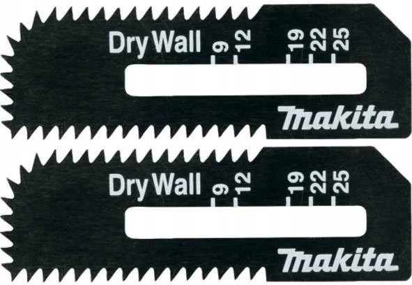 Makita Pjūkleliai gipso plokštei DSD180 55x18x0,55 mm 2 vnt. B-49703