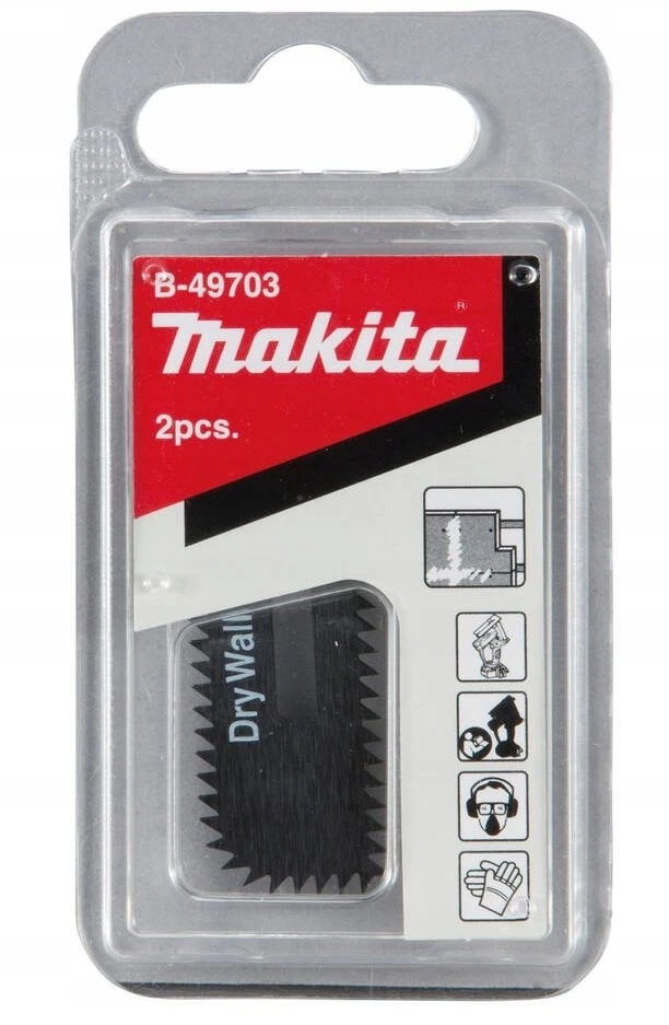Makita Pjūkleliai gipso plokštei DSD180 55x18x0,55 mm 2 vnt. B-49703