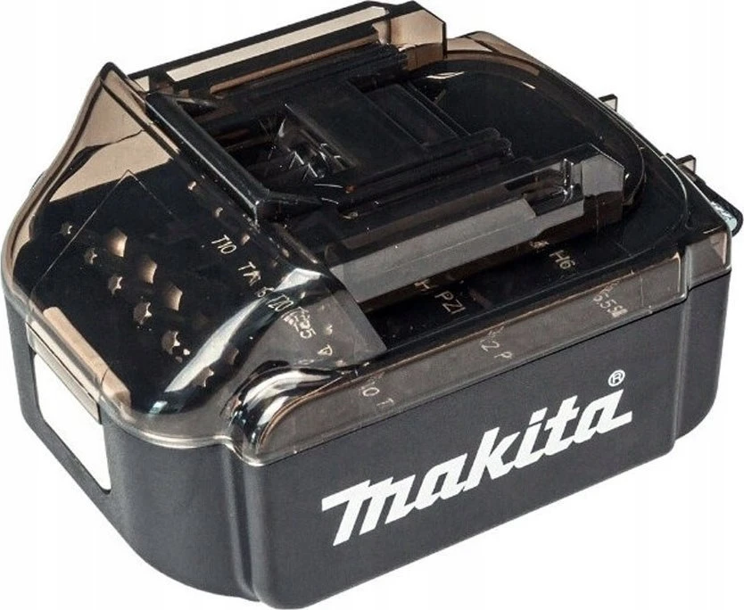 Sukimo antgalių rinkinys Makita E-00016 Bit Set in Baterija Design 31 pcs