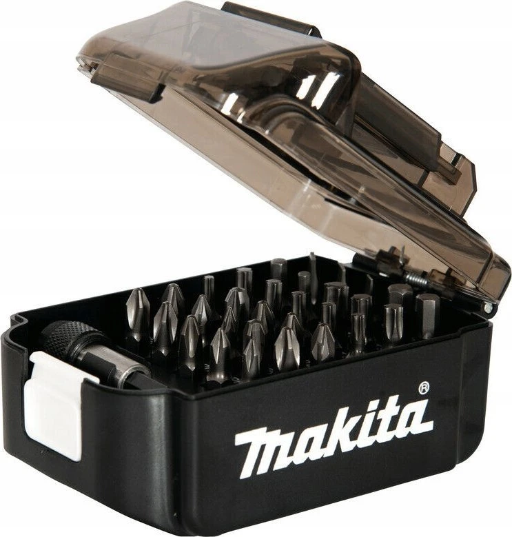 Sukimo antgalių rinkinys Makita E-00016 Bit Set in Baterija Design 31 pcs