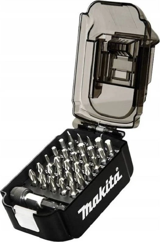 Sukimo antgalių rinkinys Makita E-00016 Bit Set in Baterija Design 31 pcs