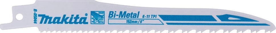 Makita "SUPER EXPRESS Tiesinio pjūklo pjūkleliai BiM 152x0,9mm (6-11tpi), 2Vnt. B-05044-2